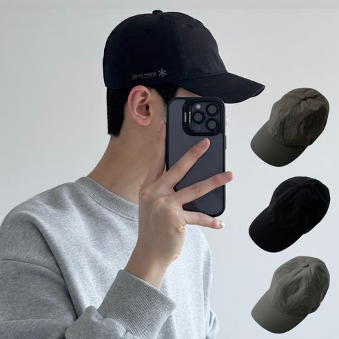 스노우피크 캠플 숏챙 볼 캡: 아웃도어의 필수 아이템 스노우피크모자