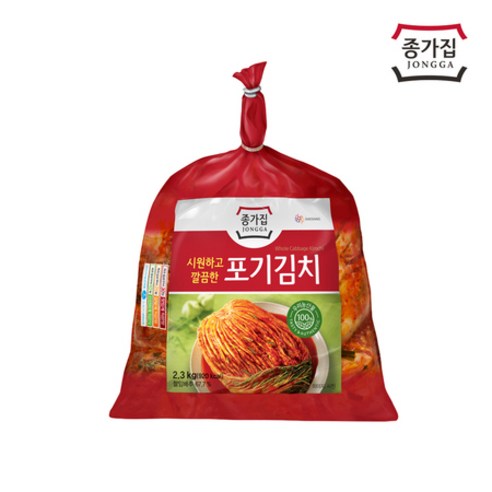 [종가집] 시원하고 깔끔한 포기김치2.3kg, 상세페이지 참조, 상세페이지 참조, 상세페이지 참조