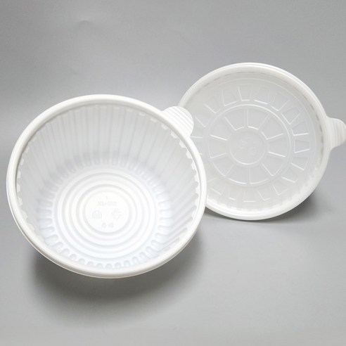 짜장면과 칼국수 포장을 위한 이상적인 비용 효율적인 포장용기