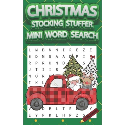 Christmas Stocking Stuffer Mini Word Search: Relaxing and Fun Holiday Themed Word Find Puzzle Book f... Paperback, Independently Published