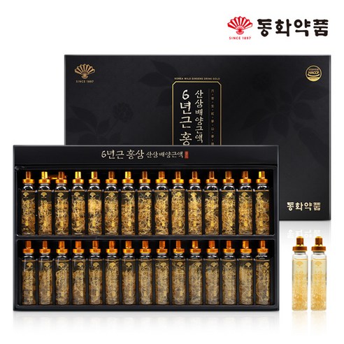동화약품 홍삼 배양근액 골드, 30개, 20ml