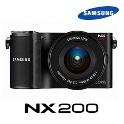 [삼성전자 정품] NX200 + 18-55mm 렌즈KIT 미러리스 카메라 판매중/다양한 렌즈 선택가능(빠른배송), 여행용가방+UV필터