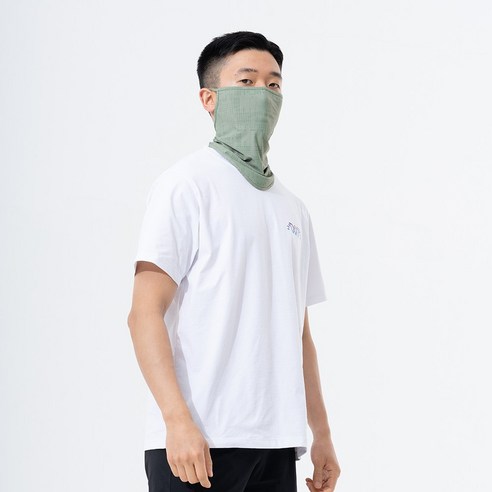 햇살을 차단하고 야외 활동 중 편안함과 시원함을 유지하는 류보브 자외선 차단 스포츠 쿨 마스크