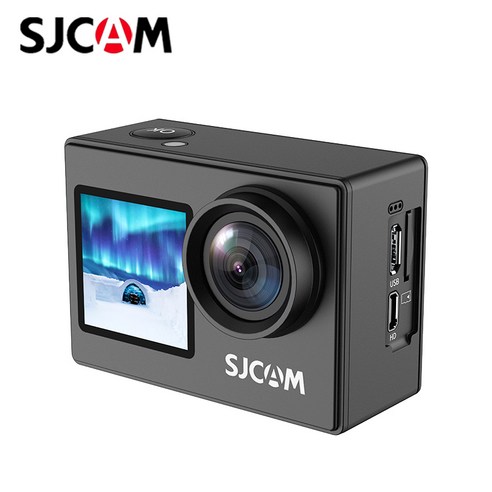 SJCAM SJ4000 Dual Screen 스포츠 카메라 오토바이 헬멧 라이딩 360 웨어러블 브이로그 카메라