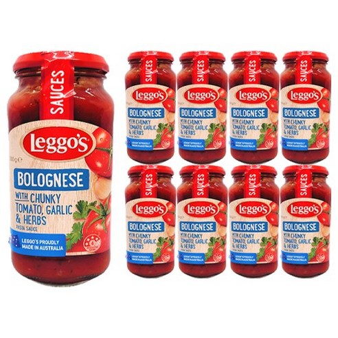 레고스 볼로네이즈 파스타 소스, 500g, 9개