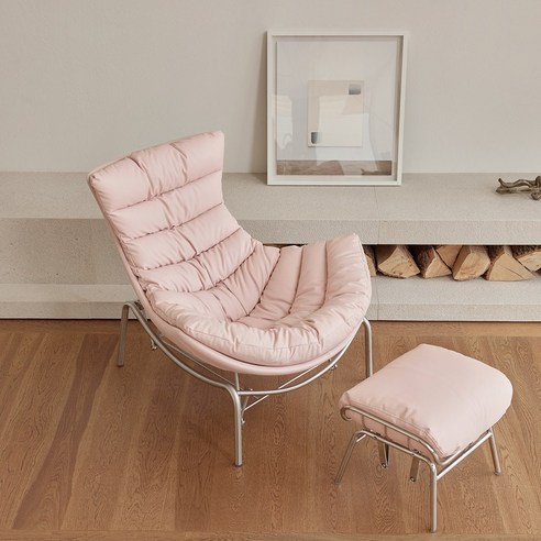 핑크빛 휴식, 버즈가구 마에 벨러체어로 나만의 아늑한 공간을 완성하세요.
