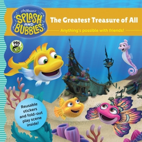 (영문도서) Splash and Bubbles: The Greatest Treasure of All Paperback, Clarion Books, English, 9781328973450