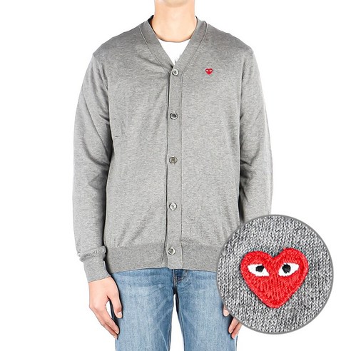 꼼데가르송 22FW 남성 가디건 (P1N054 GREY)