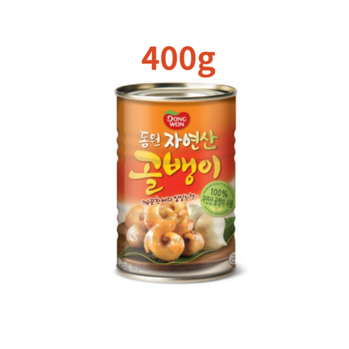 동원 자연산 골뱅이, 400g, 9개