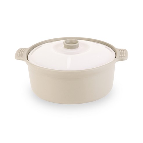 더하리 실리콘 계란찜기 전자레인지 냄비 용기 라면용기 찜기 4color, 1200ml찜기, 1개, 웜 베이지