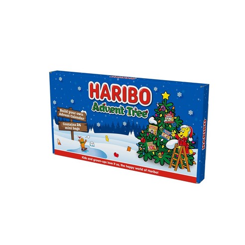 HARIBO Advent Tree Sweets 크리스마스 어드벤트 캘린더 384g 2023 2024