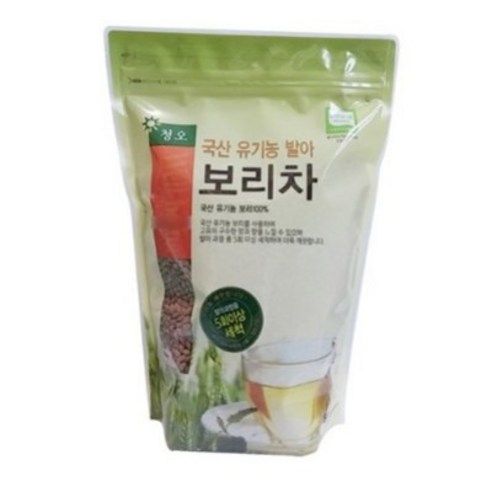 청오 국산 유기농 발아보리차, 500g, 1개입, 1개