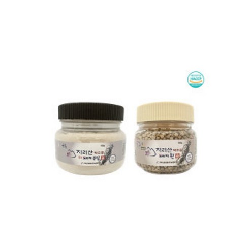 지리산 6년 장수 약도라지 도라지가루(150g) 도라지환(150g) 세트, 1개