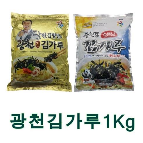 소문난 광천김 김가루 1kg, 광천김 소문난 김가루 1kg, 1개