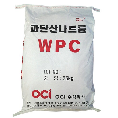 고구려디엠 과탄산소다 25kg 국산oci 프리미엄 대용량 과탄산나트륨, 1포