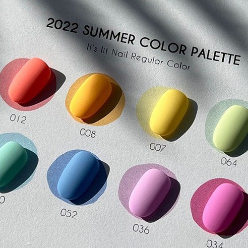 잇츠릿네일 레귤러썸머 [P/P]컬러젤네일 8종세트, 1개