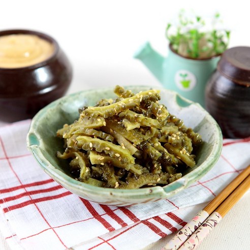 단풍만나원 여주장아찌, 쓰지않은 사계절 여주반찬, 500g, 3팩 고사리장아찌