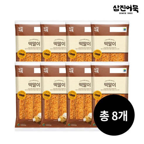 [삼진어묵] 떡말이 1봉 310g (6개입) x 8개