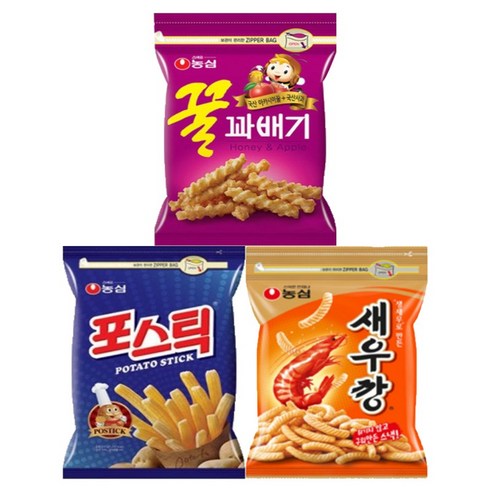 맛있는 간식의 세계: 농심 대용량과자세트로 만남