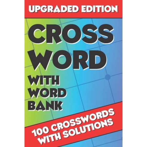 Crossword with Word Bank: Crossword Puzzle Books for Adults Large Print ...