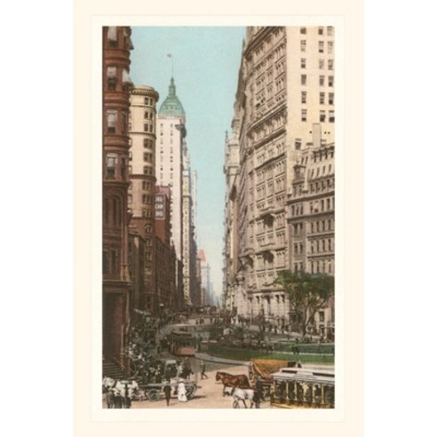 (영문도서) Vintage Journal Canyon of Lower Broadway New York City Paperback, Found Image Press, English, 9781669511861