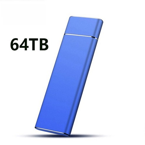 휴대용 외장 하드 ssd Portable SSD High Speed 2TB 1TB 500GB Type-C External Hard Drive 4TB 16TB USB 3.1 Sto, 19 Sliver 2TB  Best 5