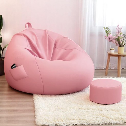 내 방에 핑크빛 안락함을! 줄리앳홈 빈백 쇼파 솔직 후기 줄리엣홈