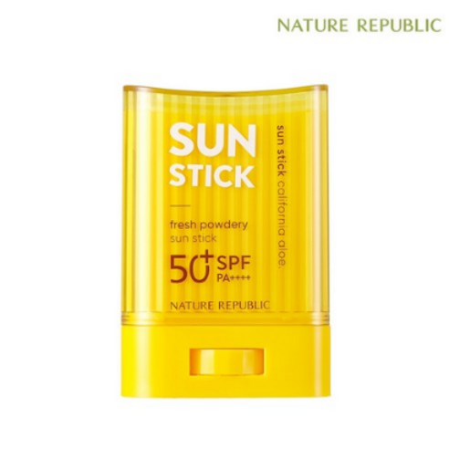 네이처리퍼블릭 캘리포니아 알로에 보송 선스틱 SPF50+ PA++++, 24g, 1개