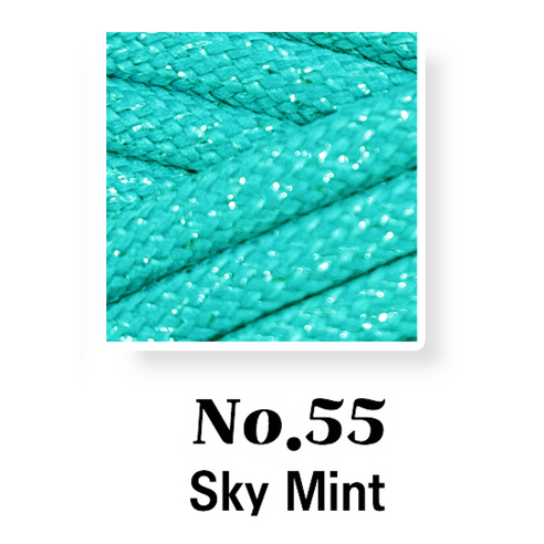 5.0mm 100yard 실버 글로시 대용량 촘촘 우동실 청키스트링 소프트 폴리에스터 우동끈 가벼운실 타래발송, 1개, No.55