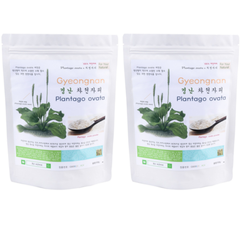 경난 차전자피 500g 총 2 pack, 2개