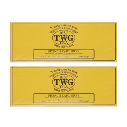 티더블유지 프렌치 얼 그레이, 2.5g, 15개입, 2개