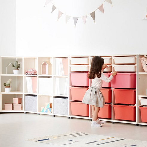 일룸의 에디키즈 1400폭 PL박스수납장으로 공간 활용하기 일룸수납장