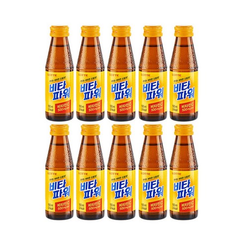 제트스카이 롯데 비타파워, 100ml, 10개