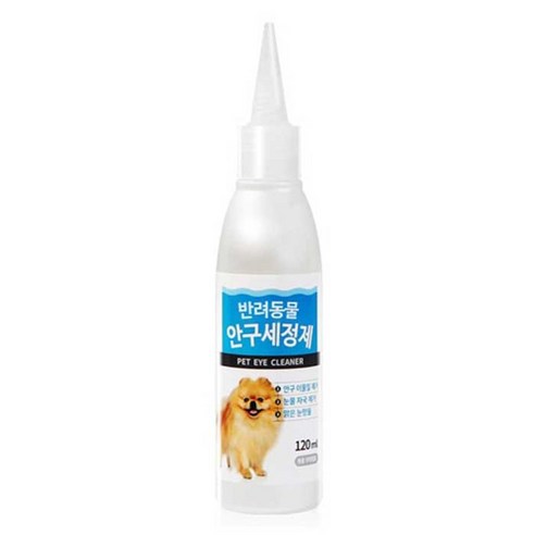 펫퍼스 반려동물 안구세정제, 120ml, 1개