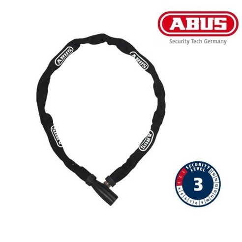 ABUS 아부스 1500 웹 60cm 자전거 자물쇠 3등급 체인락, 선택완료, 라임