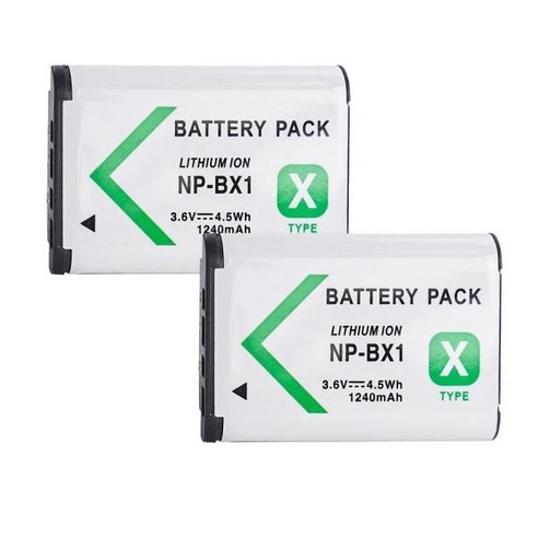 소니 호환 RX100 H400 M6 에 NP-BX1 배터리 1250mAh 3.6V, 1개, 07 2battery