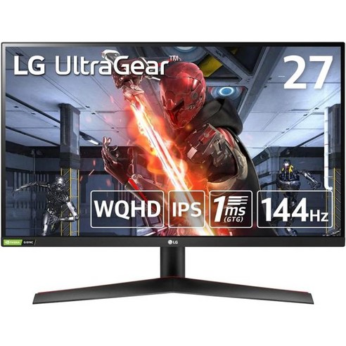 1524125 .co.jp 한정 LG 프레임리스 게이밍 모니터 울트라Gear 27GN800-B 27인치 WQHD 2560x1440 IPS 비광택 144Hz 1ms GtoG G-, 【27GN800-B】27型/IPS/QHD/1ms/144