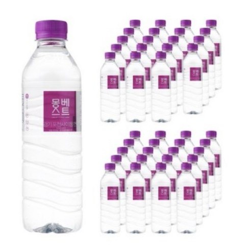 몽베스트 생수, 500ml, 200개