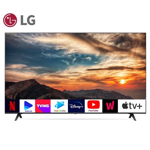 LG 43인치 (109cm) 울트라HD 4K UHD 스마트 TV, 스탠드형, 43UP7000PUA, 109cm(43인치)