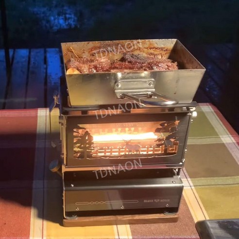 캠핑 감성을 더해줄 아이언 스토브 화로대