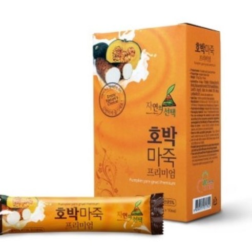 (주)엔초이스 자연의선택 프리미엄 호박마죽 300g/30g x10개 1개, 30g, 30개