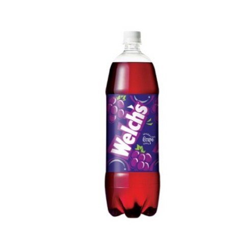 웰치스 소다 포도 탄산음료, 1.5L, 2개