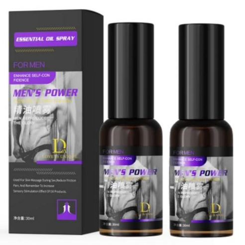남성 오일 미스트 롱래스팅+성장 커지는 트리트먼트 크림 발기력강화제, 2개, 30ml
