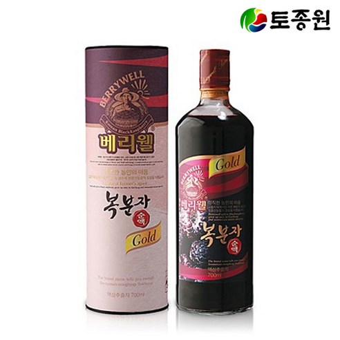 [선운산농협] 베리웰 복분자 진액 지관 세트 (700ml x 1병) / 복분자 농축액 (1set), 700ml, 1개