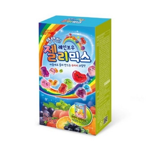 브레드가든 레인보우 젤리믹스세트, 240g, 1개
