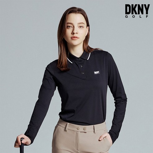 [DKNY GOLF] 긴팔 카라 티셔츠 여성 3컬러 택1
