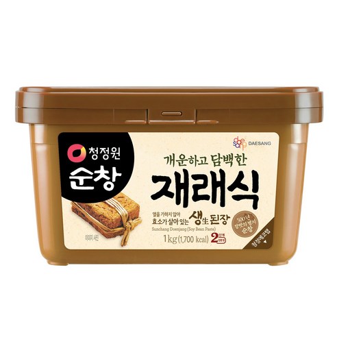 청정원 재래식된장 (1KG), 1개, 1kg