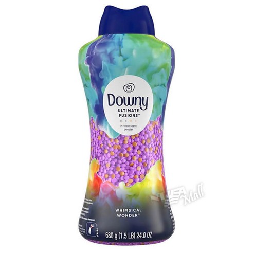 다우니 얼티메이트 퓨전 인워시 향기 부스터 비즈 듀얼 액션 윔시컬 원더 680g DOWNY ULTIMATE FUSIONS IN-WASH SCENT BOOSTER BEADS, 1개 다우니향기부스터 Best Top5