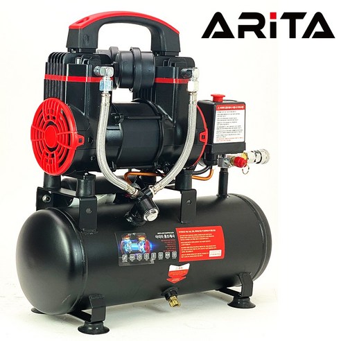 유지보수가 간편한 저소음 소형 8리터 콤프레샤