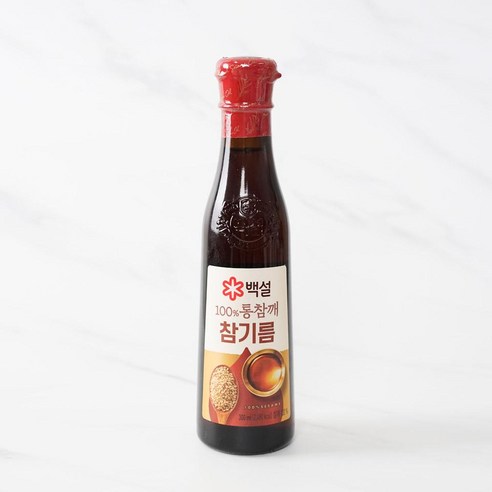 CJ CJ 백설 100% 통참깨 참기름 300ml, 1개